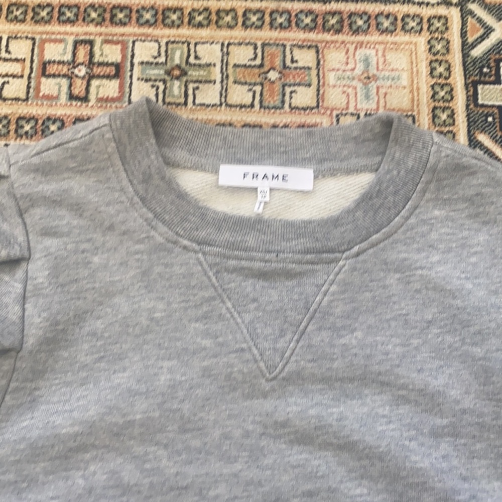 Frame Short Sleeve Buff Sweatershirt - Picture 2 of 3
